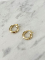 Load image into Gallery viewer, Alice Gold Hoops
