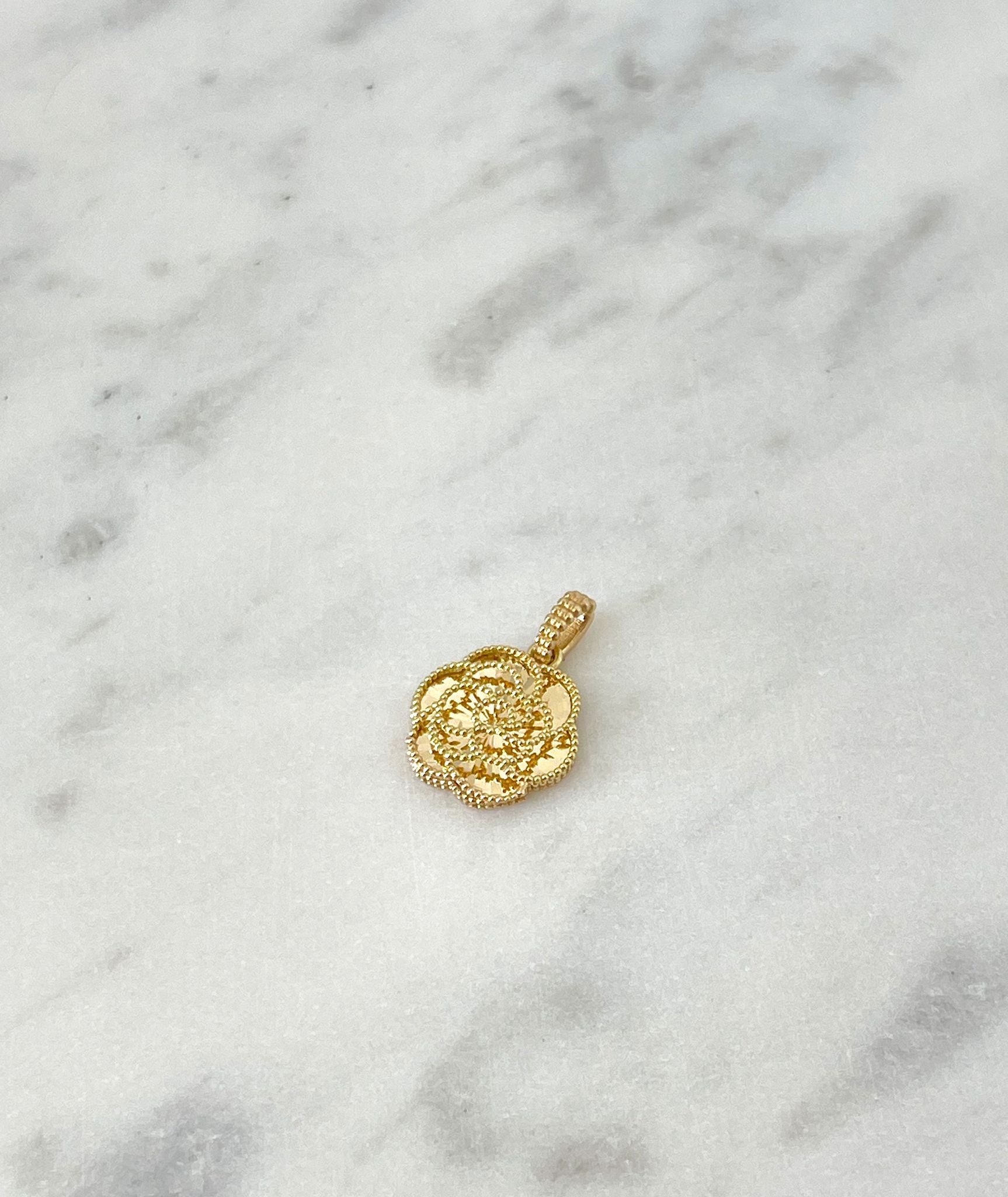 Blossom Gold Charm