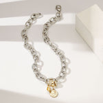 Load image into Gallery viewer, Chunky Gold &amp; Silver Necklace
