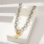 Load image into Gallery viewer, Chunky Gold &amp; Silver Necklace
