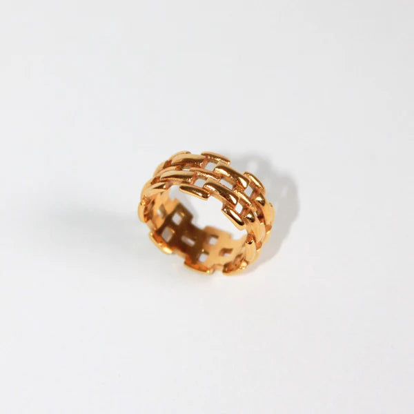 'Golden Garland' Ring